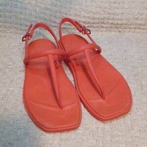 CROCS Orange Lava Women's Sandals